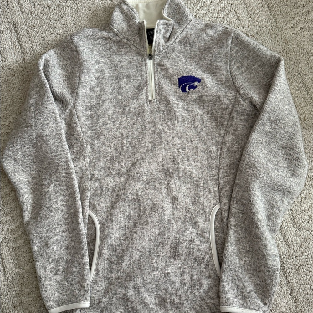 Charles River Kansas State University Women's Pullover with Pockets
